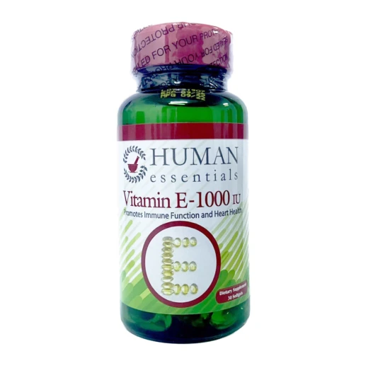 Human Essentials Vitamin E 1000, 30 Capsules Human Essentials Vitamin E 1000, 30 Capsules