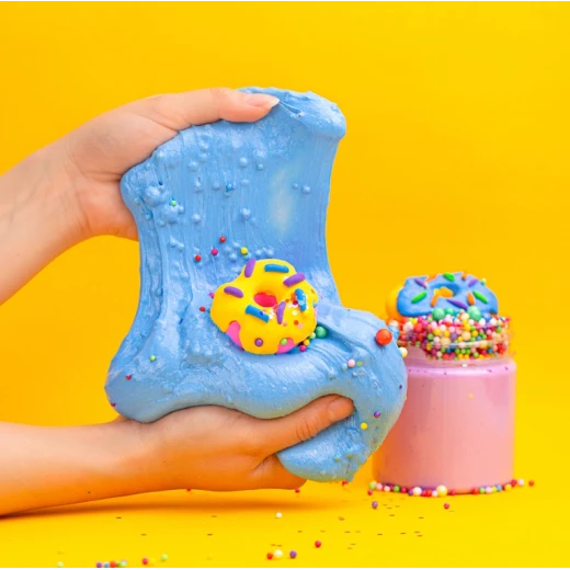 MamaSima Blue Tasty Doughnut Themed Slime - Mamasima - Image 6