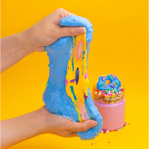 MamaSima Blue Tasty Doughnut Themed Slime - Mamasima - Image 7