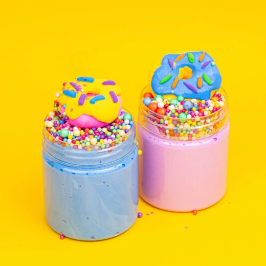 MamaSima Blue Tasty Doughnut Themed Slime - Mamasima - Image 2