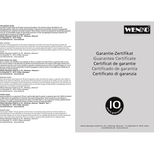 Wenko "Bosio" Double Hook Stainless Steel, Silver Color - Wenko - Image 3