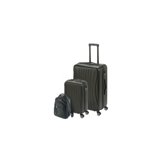 Princess Traveller Suitcases Black Color, 3 Pieces Princess Traveller Suitcases Black Color, 3 Pieces