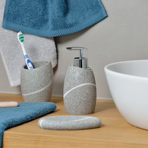 Kela Liquid Soap Dispenser, Talus Design, Grey Color, 300 ml - Kela - Image 2