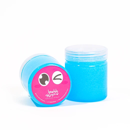 MamaSima Clear Slime, Blue Color, 1 Piece MamaSima Clear Slime, Blue Color, 1 Piece