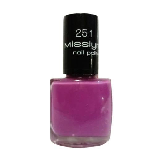Misslyn High Gloss 251 Nail Polish Long Lasting Manicure for Women Vibrant Color & Shine