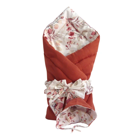 Elmalella Cassia Newborn Cocoon, Dark Red Color Elmalella Cassia Newborn Cocoon, Dark Red Color