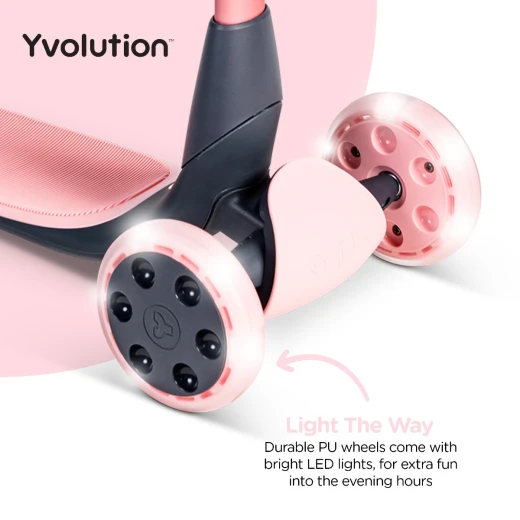 Yvolution Y Glider Nua, Pink Color - Yvolution - Image 5