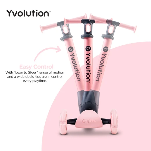 Yvolution Y Glider Nua, Pink Color - Yvolution - Image 4