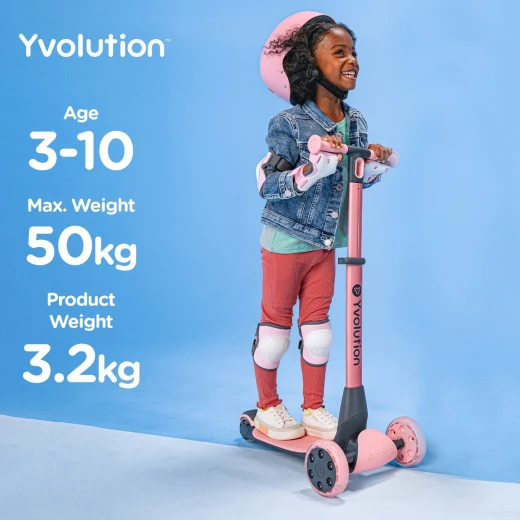 Yvolution Y Glider Nua, Pink Color - Yvolution - Image 3