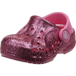 Crocs Baya Glitter Clog K, Pink Color, Size 33