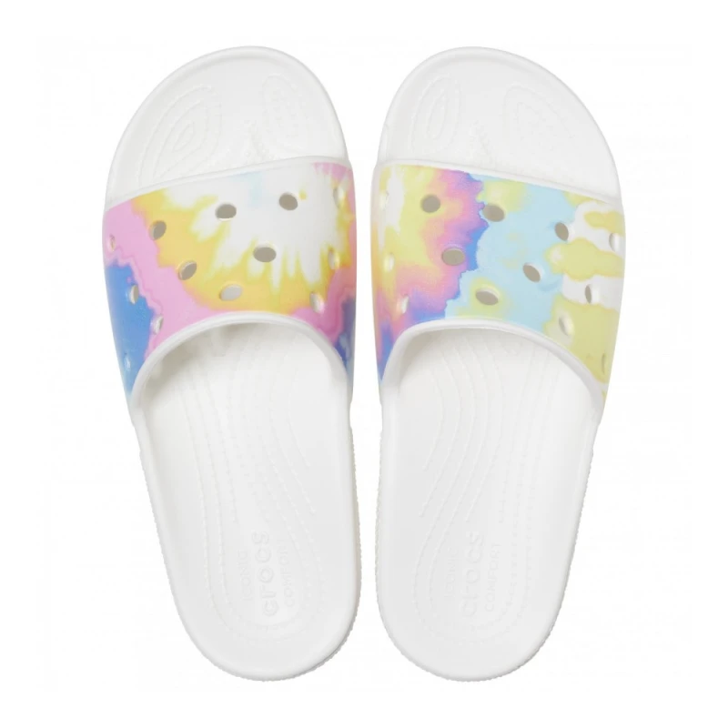 Crocs Classic  Tie-Dye Graphic Slide 37-38 - Crocs