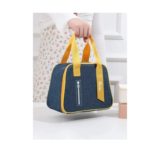 Amigo Lunch Bag, Navy Blue Color Amigo Lunch Bag, Navy Blue Color