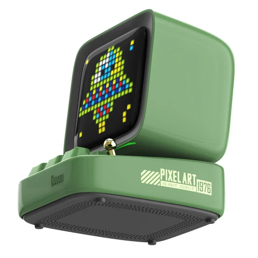 Divoom Ditoo Pro Bluetooth Speaker with Pixel Display, Green Color - Divoom - Image 4
