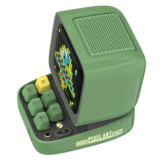 Divoom Ditoo Pro Bluetooth Speaker with Pixel Display, Green Color - Divoom - Image 2
