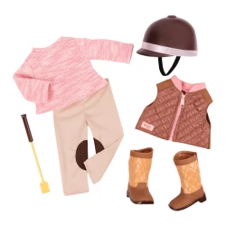Our Generation Horseback Riding Outfit For Dolls, 46 Cm