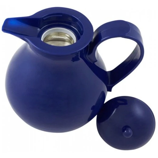 Helios Nostalgie Jug With Tea Strainer, 1 L, Dark Blue - Helios - Image 4