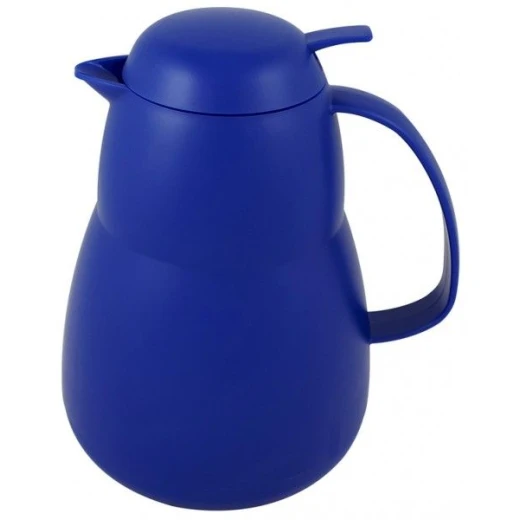 Helios Top Push Vacuum Jug, Blue Color, 1L - Helios - Image 4