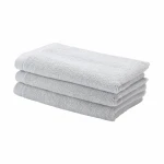 Aquanova London Aquatic Guest Towel, Light Grey Color, 30*50 Cm - Aquanova