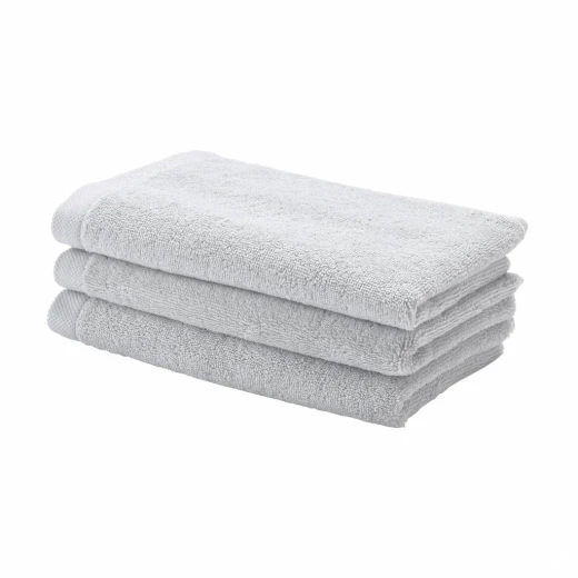 Aquanova London Aquatic Guest Towel, Light Grey Color, 30*50 Cm Aquanova London Aquatic Guest Towel, Light Grey Color, 30*50 Cm