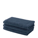 Aquanova London Aquatic Guest Towel, Navy Blue Color, 30*50 Cm - Aquanova