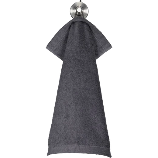 Cawo Lifestyle Washcloth, Dark Grey Color, 30*30 Cm - Cawo - Image 4