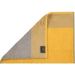 Cawo Two-Tone Guest Towel, Yellow Color, 30*50 Cm - Cawo