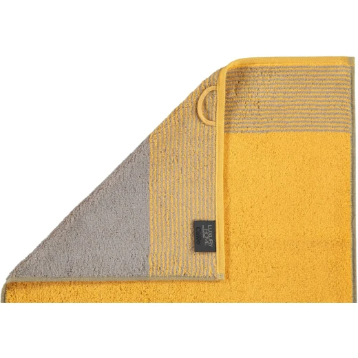 Cawo Two-Tone Guest Towel, Yellow Color, 30*50 Cm Cawo Two-Tone Guest Towel, Yellow Color, 30*50 Cm