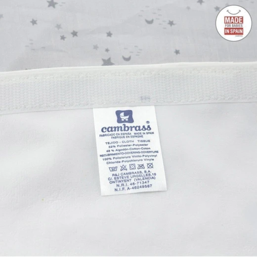 Cambrass Foam Sky Nappy Changer, Grey Color - Cambrass - Image 4