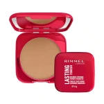 Rimmel Lasting Finish 25HR Powder Foundation 007 Golden Beige Matte Coverage All Day SPF 20 - Rimmel London