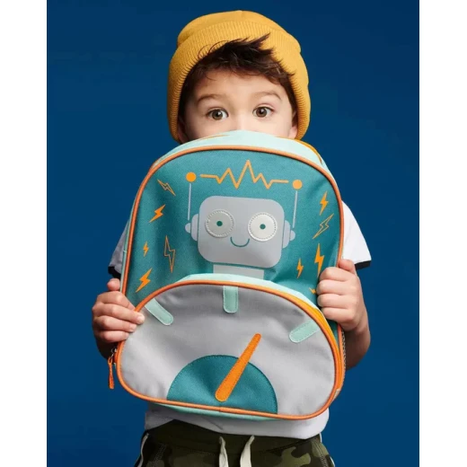 Skip Hop Zoo Little Kid Backpack, Robot - Skip Hop - Image 3