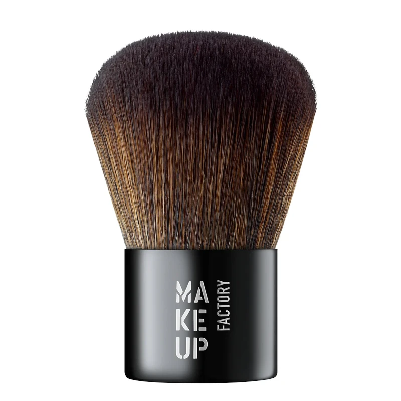 MakeUp Factory Kabuki Brush for Mineral Powder Foundation Professional Makeup Flawless Application for All Skin Types - Makeup Factory