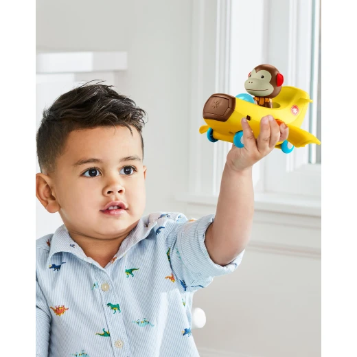Skip Hop Zoo Peelin' Out Plane Toy - Skip Hop - Image 3