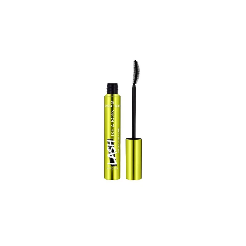 Essence Lash Like A Boss Instant Lift & Curl Mascara Dramatic Volume Black Eyelashes - Essence