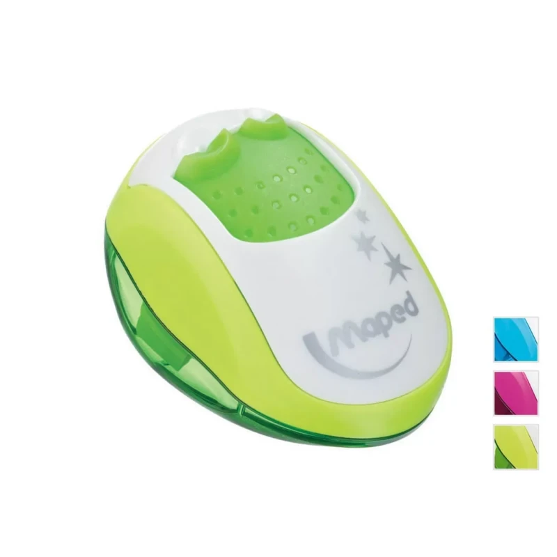 Maped Clean 2-holes Sharpener Assorted Color, 1 Piece - Maped