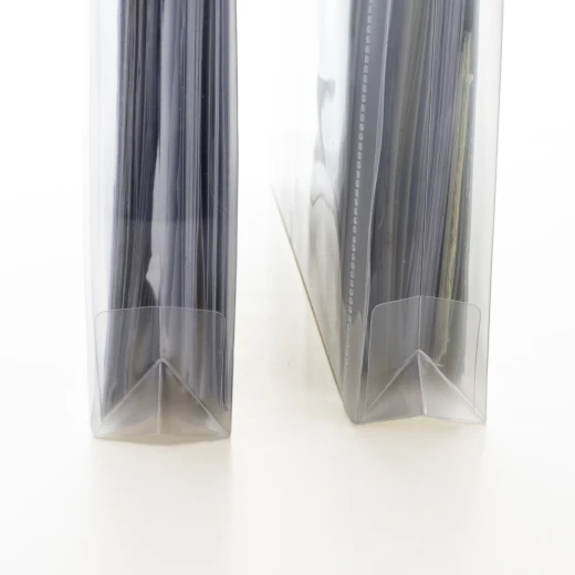 Bazic Document Holder, Letter Size String Envelope w/ PDQ, Transparent - Bazic - Image 3