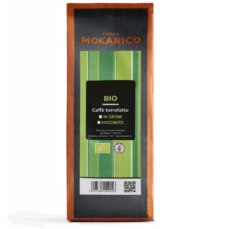 Mokarico Organic Arabica Roasted Beans Coffee 200 - Mokarico