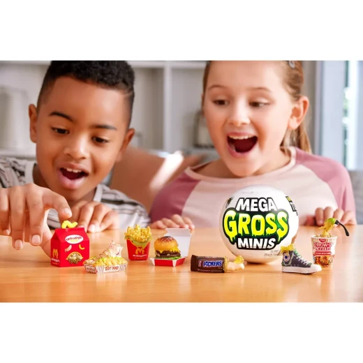 Toy Mini  5 Surprise Mega Gross Minis Slime Capsule - Zuru - Image 3
