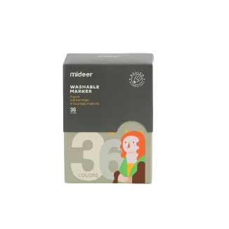 Washable Marker Small tip 36colors - MIDEER