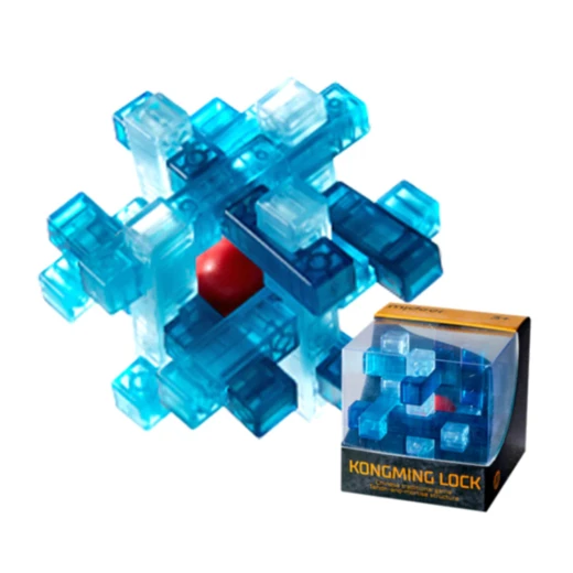 Mideer Neon Space Kongming Lock, Blue Color Mideer Neon Space Kongming Lock, Blue Color