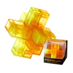 Mideer Neon Space Kongming Lock, Yellow Color - MIDEER