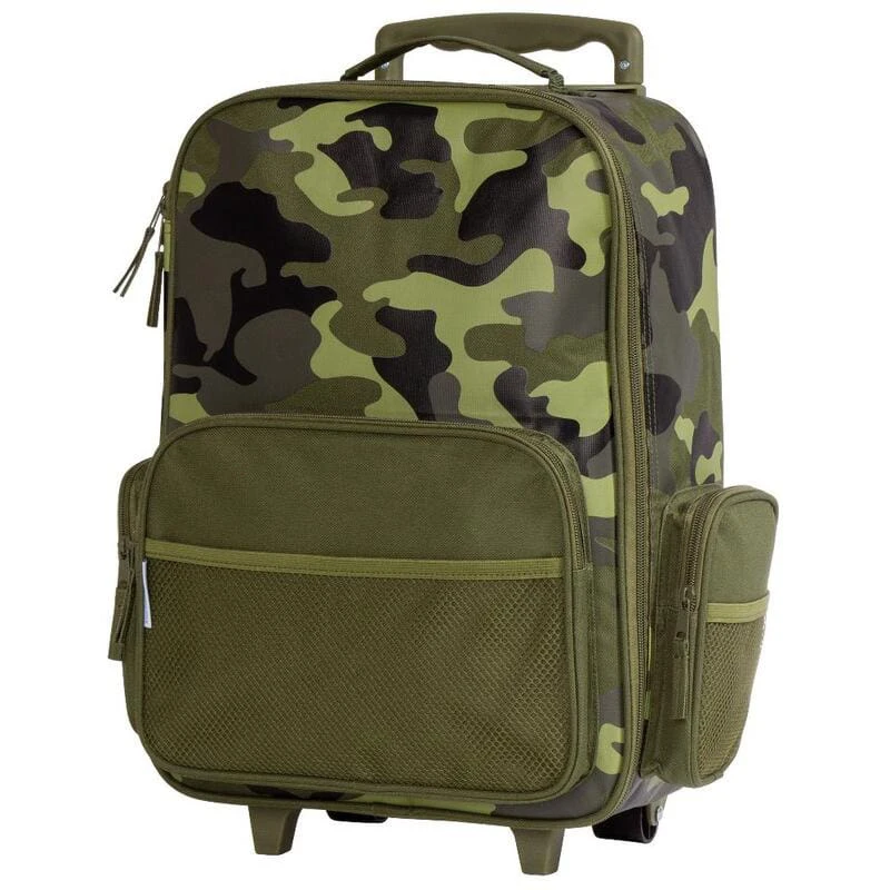 Stephen Joseph Rolling Luggage Camo - Stephen Joseph