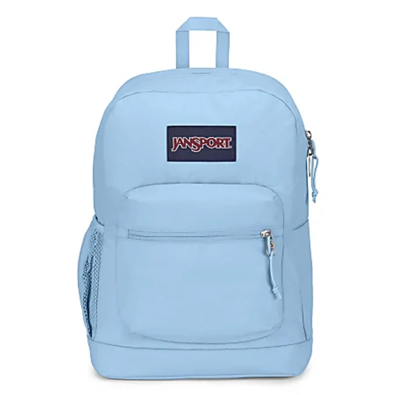 JanSport Cross Town Plus Backpack, Light Blue Color 17" - JanSport