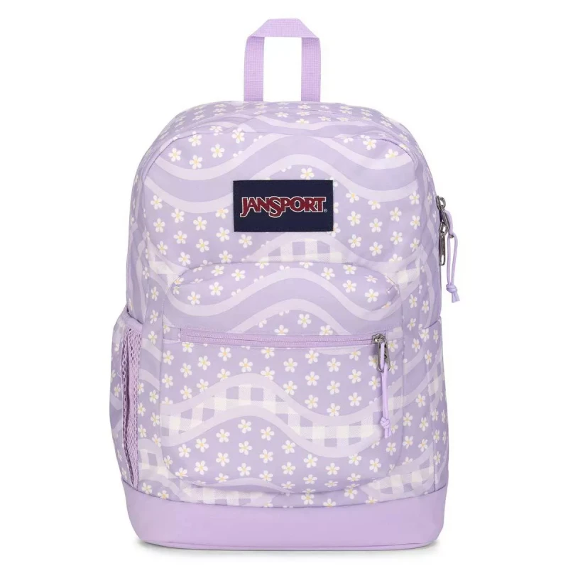 JanSport Cross Town Plus Backpack, Purple Color 17" - JanSport