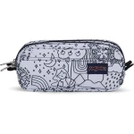 Jansport Pouch Anime Emotions Pencil Case, Black & Gray Color, Large Size - JanSport