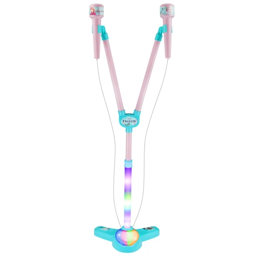 Frozen Rgb Double Mic Stand - Bt - Disney - Image 2