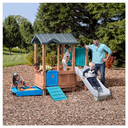 Step2 Woodland Adventure Playhouse & Slide - Step2 - Image 2