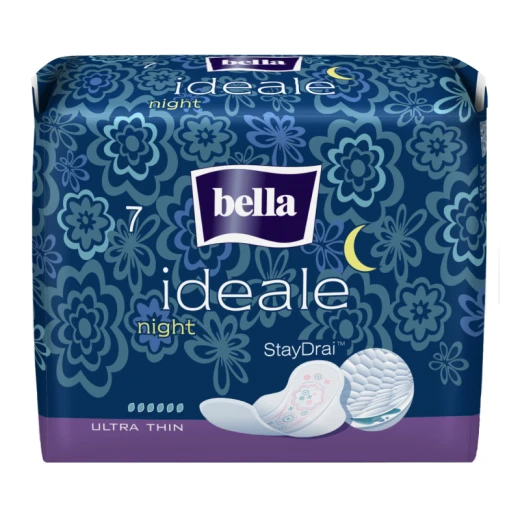 Bella Ideale Sanitary Pads Night Stay Drai, 7 Pieces Bella Ideale Sanitary Pads Night Stay Drai, 7 Pieces
