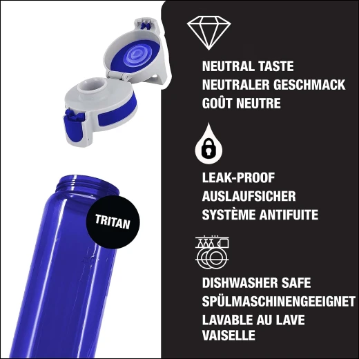SIGG Water Bottle Total Color, Blue, 1.0L - SIGG - Image 3