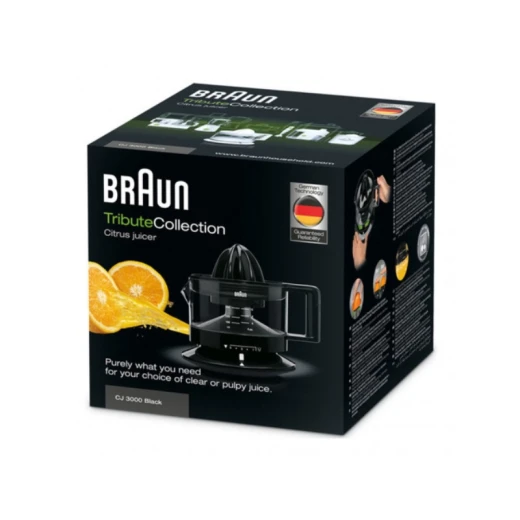 Braun Citrus Press CJ3000BK, Black - Braun - Image 2