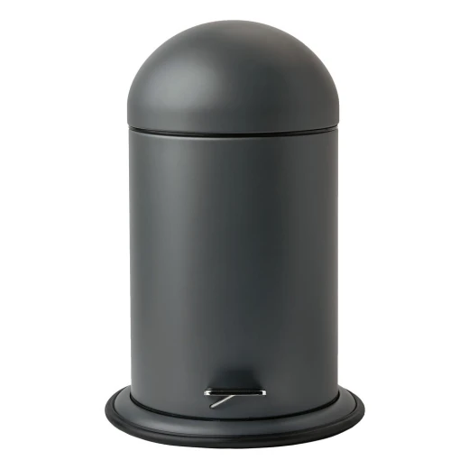 Aquanova Ona Waste Bin, Dark Gray, 3L Aquanova Ona Waste Bin, Dark Gray, 3L